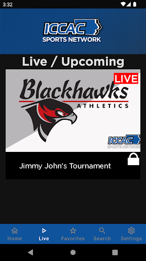 ICCAC Sports Network Screen 2