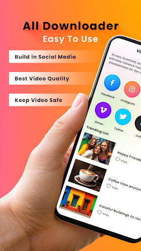 Android application Full HD Player & Downloader screenshort