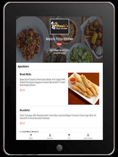 Marios Pizza Kitchen