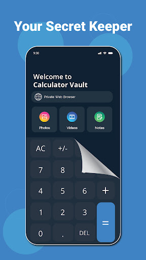 Calculator - Hide Photo, Video Screen 2