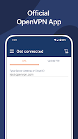 screenshot of OpenVPN Connect