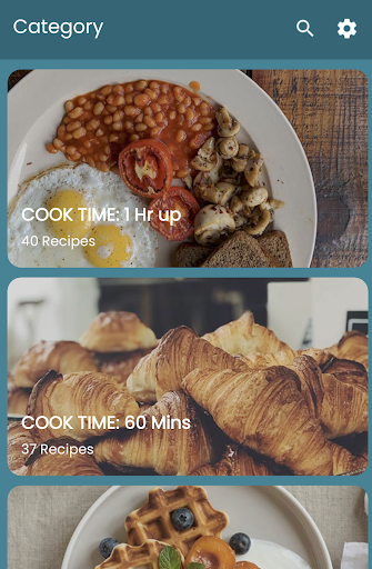 Android application BreakfastBites Recipes screenshort