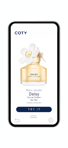 Coty MultiScent tool Screen 2