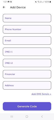 App screenshot
