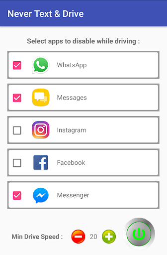 Never Text and Drive
