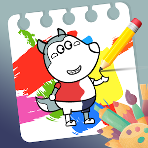 Download do APK de Wolfoo Family Coloring & Drawing para Android