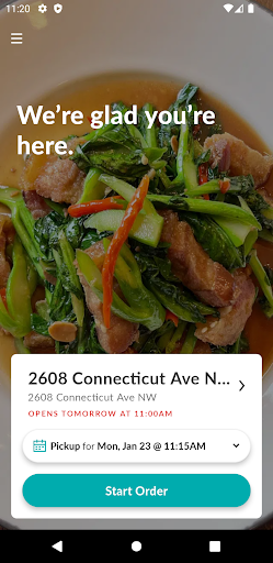 Android application Donsak Thai Restaurant screenshort