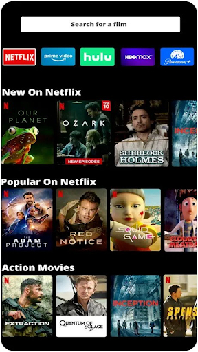 Oneflix - Unify Your Streaming Screen 3