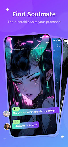 HiWaifu: AI Friend & Waifu Hub Screen 2