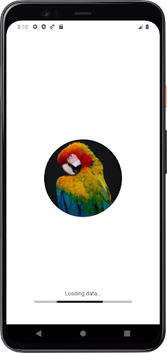 Android application Parrot Sounds screenshort