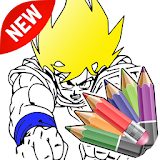 Super Saiyan Coloring DBZ icon