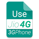 Use 4G on 3G Phone Jio VoLTE icon