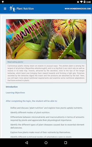 Plant Nutrition Screen 3