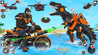screenshot of Dino Robot: Car Transform Game