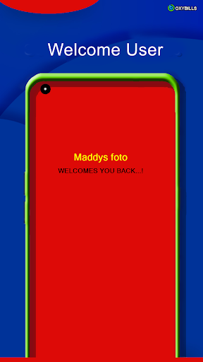 Android application Maddys foto screenshort