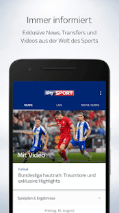 Sky Sport u2013 Fuu00dfball Bundesliga News & mehr 1.14.0 APK screenshots 1