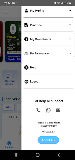 Android application Scholars Guru screenshort