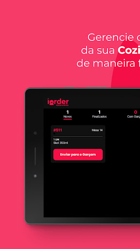 iORDER para Cozinha e Bar Screen 2