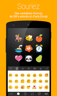 Ginger Clavier Français, Emoji Capture d'écran