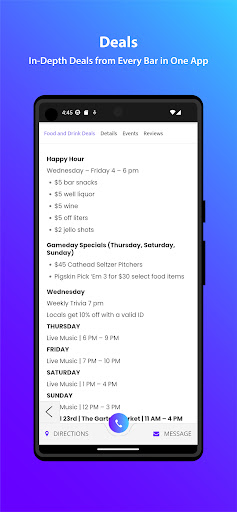 Bartopia: Food & Drink Deals Screen 3