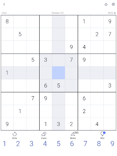 Sudoku - Sudoku puzzle, Brain game, Number game  Screenshots 10