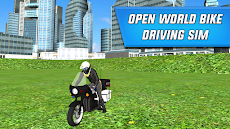 Police Motorbike City Drivingのおすすめ画像3