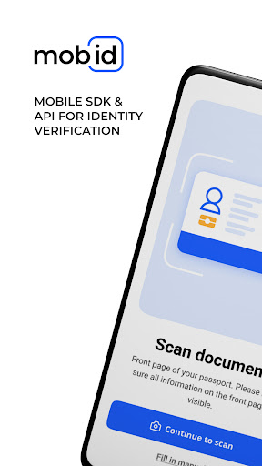 Android application Mob.ID screenshort