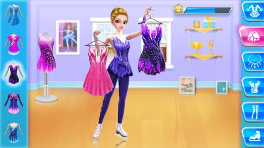 Barbie ice skating sale game
