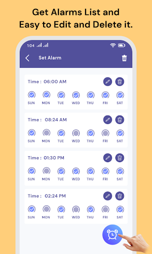 Wake Up Alarm Clock Screen 2