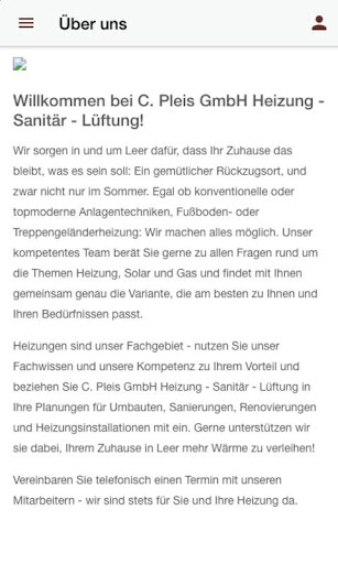 Pleis Heizung-Sanitär-Lüftung Screen 2