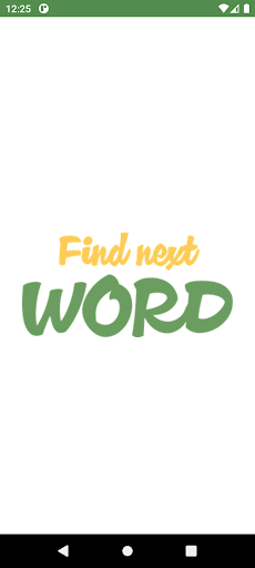 Android application Find next WORD screenshort