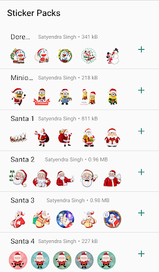Christmas Sticker for Whatsappのおすすめ画像2
