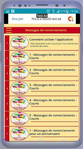 Download Messages De Remerciements Pour Toutes Occasions Free For Android Messages De Remerciements Pour Toutes Occasions Apk Download Steprimo Com