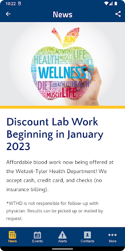 Wetzel-Tyler County Health Screen 2