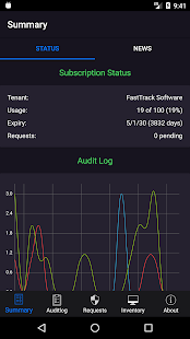 Vista previa de la aplicación