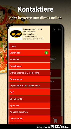 City Pizza Delitzsch Screen 3
