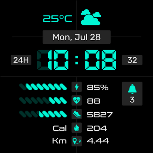 Watch face CNW-44 screenshot 22