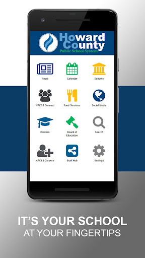 Android application HCPSS screenshort