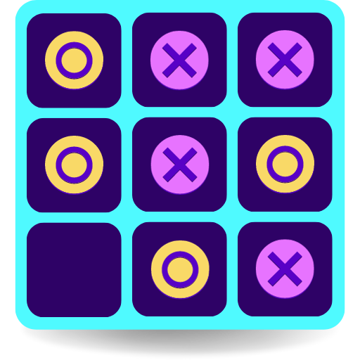Minimal Tic Tac Toe logo