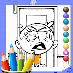 Cover Image of Baixar The Loud Coloring House Game 2.2.1 APK