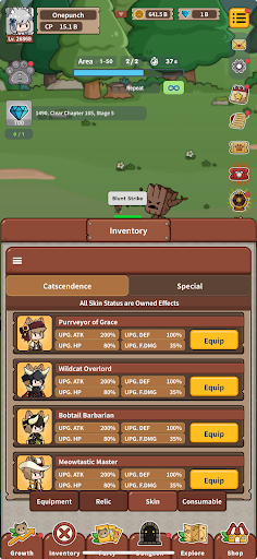 Cat Legends: Idle RPG Games - Role Playing - games