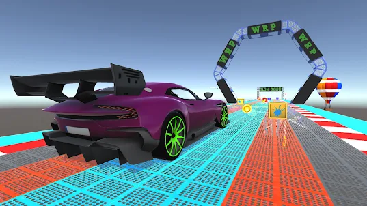 Mega Ramp Sky Drive Stunt Game