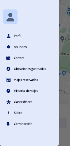 Android application EQTaxi911 - Pasajero screenshort