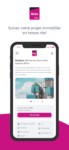 Android application ATREO screenshort