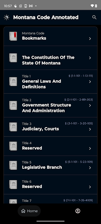 Montana Code Annotated - 1.3 - (Android)