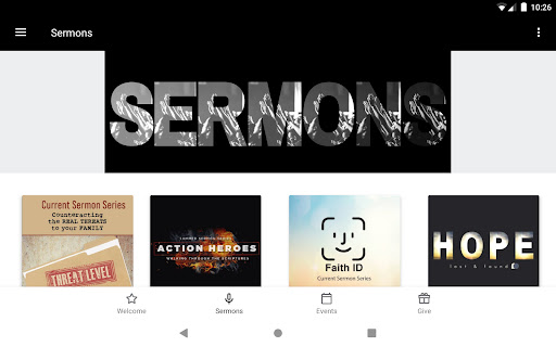 Screenshot of One Community Church Texas