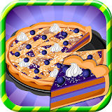 Blueberry pie - cooking games icon