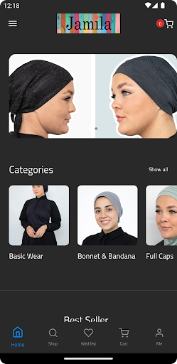 Android application Jamila screenshort