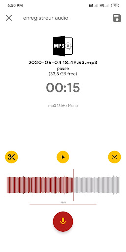 Aperçu de l'application