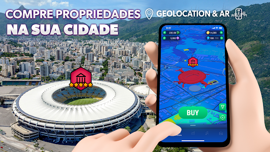 Visualização do aplicativo
